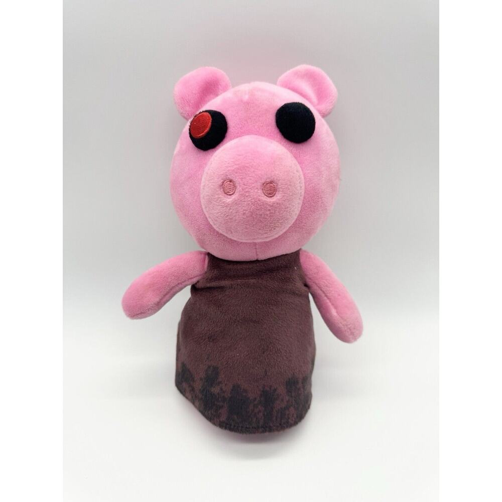 Roblox Piggy Plush 8" Collectible Phatmojo Red Eye Stuffed Animal